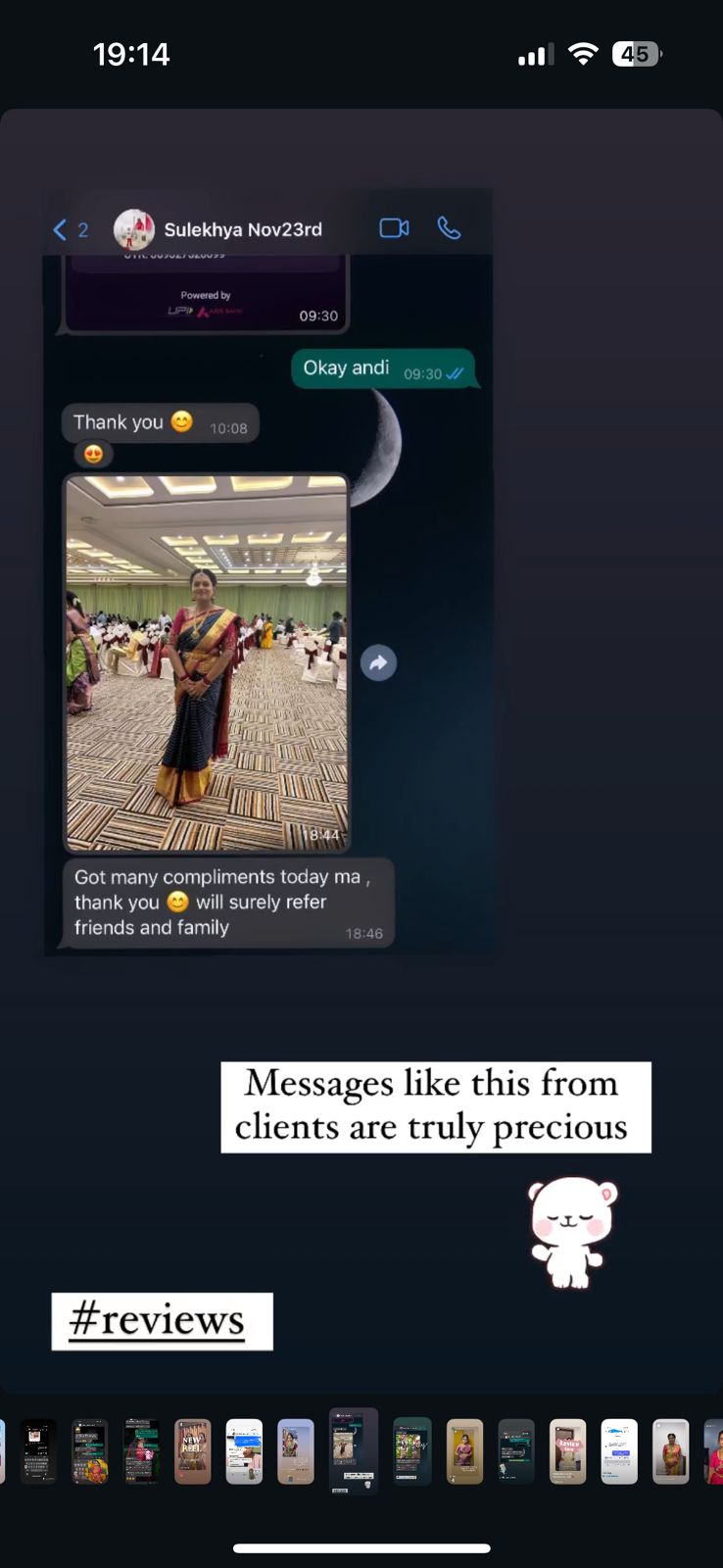 Client Review - Precious Messages